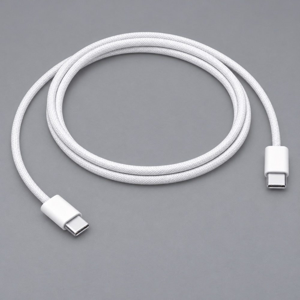 Apple 60W USB-C nabíjecí kabel (1m) – Bílá – fotografie 1